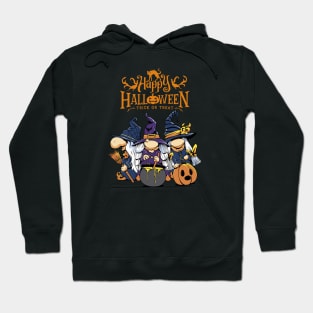 Halloween Gnome Witches Happy Halloween Hoodie